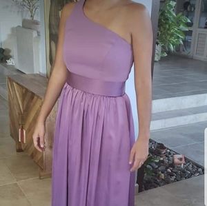 Long one shoulder dress size 4